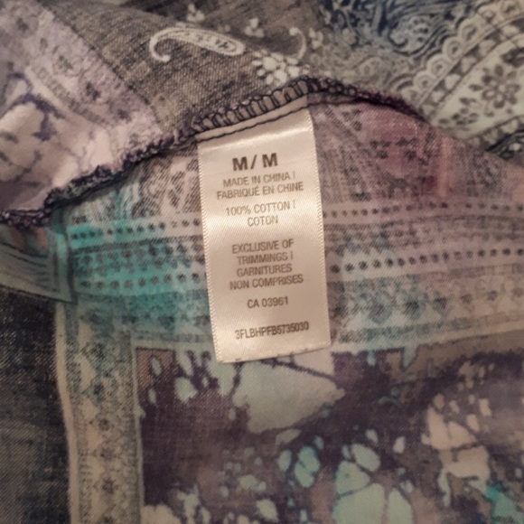 Health Pro Scrub Top Size Medium - Picture 3 of 3